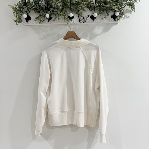 Athleta Eastbound Sweatshirt Magnolia White XL RR4000 - Picture 3 of 3